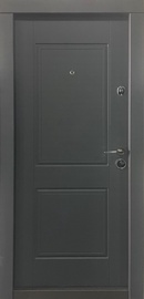 Дверь ELEGANT BASIC, правосторонняя, антрацитовый, 201 x 88 x 10 см