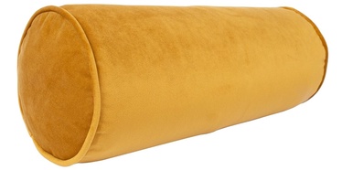 Декоративная подушка Home4you Velvet P0007317, желтый, 500 мм x 180 мм
