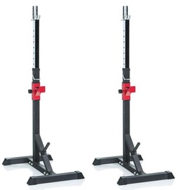 Аксессуары для тренажеров Gymstick Press & Squat Stand, черный/красный