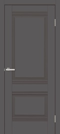 Полотно межкомнатной двери C070, универсальная, графитовый, 200 x 80 x 4 см