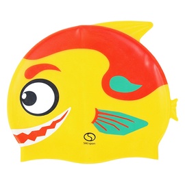 Ujumismüts SMJ Fish F02, kollane