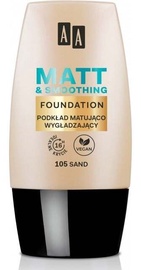Tonālais krēms Aa Make Up Matt & Smoothing 105 Sand, 30 ml