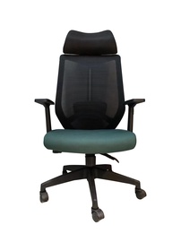 Kėdė Domoletti DR-OC-0419, 52 x 56 x 111 - 112 cm, juoda/žalia