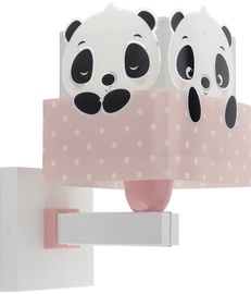 Lampa sienas Dalber Panda Pink, E27