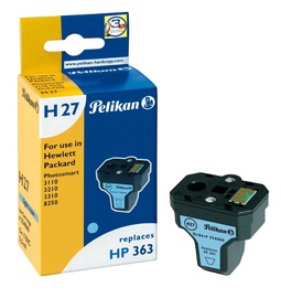 Картридж для струйного принтера Pelikan H27, циановый (cyan), 5.5 мл