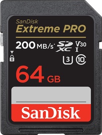 Atminties kortelė SanDisk Extreme Pro, 64 GB