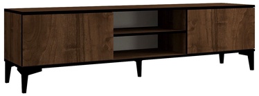 TV-laud Kalune Design Erem, must/pähklipuu, 180 cm x 40 cm x 45 cm