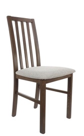 Valgomojo kėdė Ramen D09-TXK_RAMEN-TX156-1-MATANA_17_BEIGE, matinė, ruda/smėlio, 52 cm x 44 cm x 95 cm
