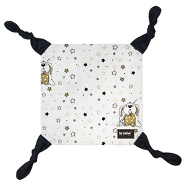 Mīļlupatiņa La bebe Sleep Comforter, balta/melna