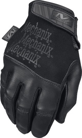 Darba cimdi pirkstaiņi Mechanix Wear Recon TSRE-55-008, dabīgā āda, melna, S, 2 gab.