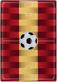 Ковер комнатные Play Soccer Stadium Spain, красный/желтый, 170 см x 120 см