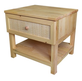 Ночной столик Kalune Design Spar 829MSV5703, сосновый, 40 x 50 см x 45 см
