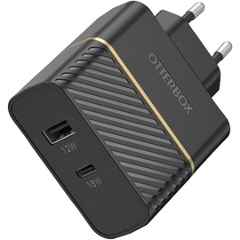 Зарядное устройство Otterbox 78-52723 USB + USB-C 30W, USB/USB-C, черный, 30 Вт