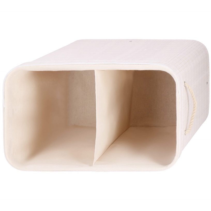 Ящик для белья Springos HA0160, 100 л, белый, 54 см x 35 см