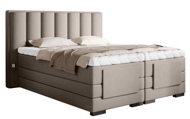 Кровать Veros Sola 18, 160 x 200 cm, бежевый, с матрасом