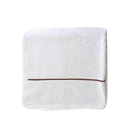 Полотенце для ванной Domoletti Tanjun 3, белый/красный, 70 x 140 cm
