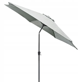 Садовый зонт от солнца Melbourne, 300 см, светло-серый