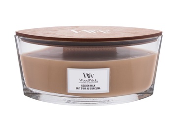 Свеча ароматическая WoodWick Golden Milk, 40 час, 453.6 г