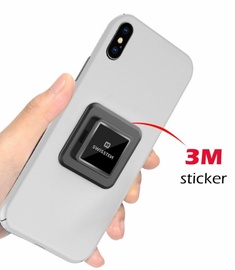 Auto telefonihoidja Swissten Easy Lock System Adapter, 34 mm x 34 mm, must