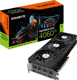 Vaizdo plokštė Gigabyte GeForce RTX™ 4060 Ti GV-N406TGAMING OC-16GD, 16 GB, GDDR6