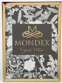 Фоторамка Mondex Adi HTOK4728, 18.5 см x 13.5 см, золотой