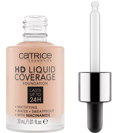 Тональный крем Catrice HD Liquid Coverage 020 Rose Beige, 30 мл