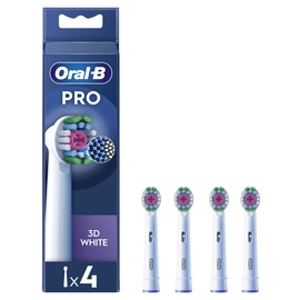 Zobu birstes uzgalis Oral-B EB18-4 3D White Pro, 4 gab.