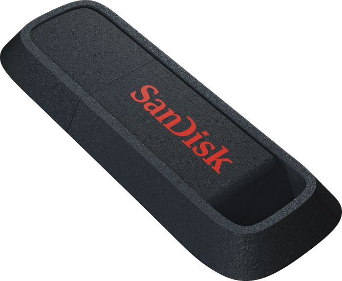 USB atmintinė SanDisk Ultra Trek, juoda, 64 GB