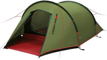 Divvietīga telts High Peak Kite 10343, zaļa