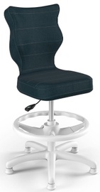 Bērnu krēsls Entelo Petit MT24, balta/tumši zila, 370 mm x 820 - 950 mm