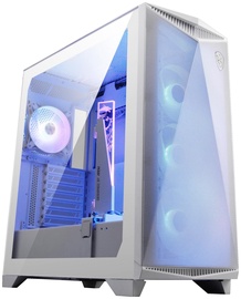 Корпус компьютера MSI MPG Gungnir 300R Airflow, прозрачный/белый