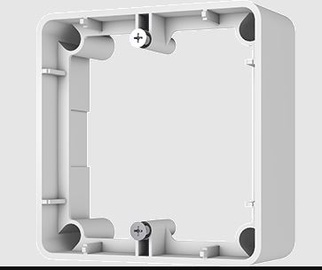 Montāžas kaste atvērtai montāžai Vilma Electric Socket Frame White 477910171047