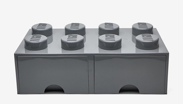 Ящик LEGO Storage Brick Drawer, 12 л, серый, 500 x 250 x 180 мм