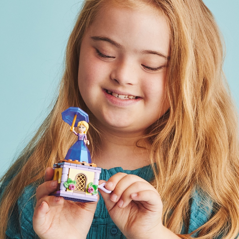Konstruktor LEGO® │ Disney Keerutav Rapuntsel 43214, 89 tk
