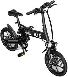 Jalgratas Himo A16+, universaalne, must, 350 W, 16" (kahjustatud pakend)/05