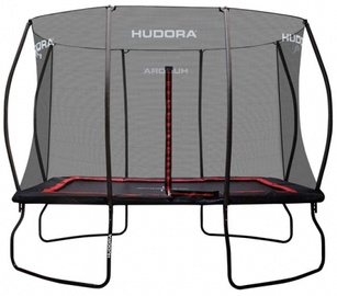 Батут Hudora Square Trampoline, с защитной сеткой