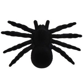 Dekoratiivämblik lastele/täiskasvanutele, ämblik Springos, must, plastik/polüester