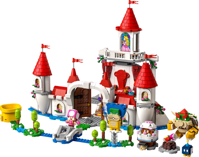 Konstruktors LEGO Super Mario Peach pils paplašinājuma maršruts 71408