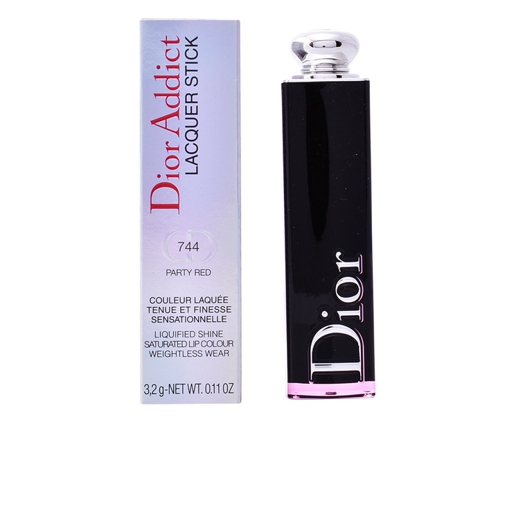 Бальзам для губ Christian Dior Addict Lacquer Stick 744 Party Red, 3.2 г