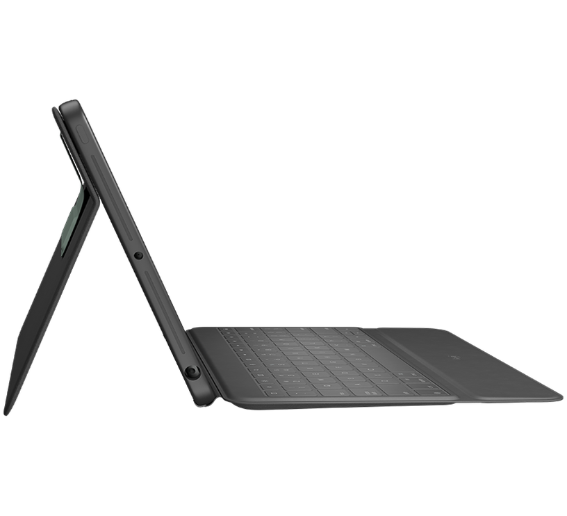 Klaviatūra Logitech EN, pelēka