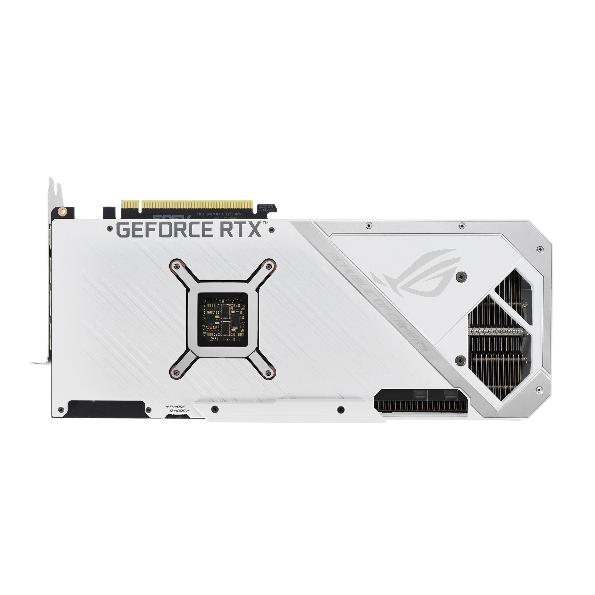 Vaizdo plokštė Asus GeForce RTX 3070 ROG -STRIX-RTX3070-O8G-WHITE-V2, 8 GB,  GDDR6 - 1a.lt