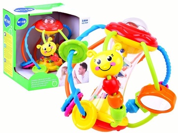 Attīstošās rotaļlietas Hola World Activity Ball ZA0604, daudzkrāsaina