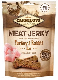 Koeramaius Carnilove Meat Jerky, küülikuliha/kalkun, 0.1 kg