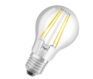 Светодиодная лампочка Osram LED, A60, теплый белый, E27, 4 Вт, 840 лм