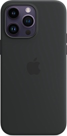 Vāciņš Apple Silicone Case with MagSafe, Apple iPhone 14 Pro Max, melna