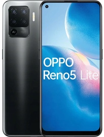 Mobiiltelefon Oppo Reno 5 Lite, must, 8GB/128GB