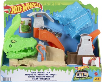 Autotrase Hot Wheels City Toxic Gator Attack GTT69