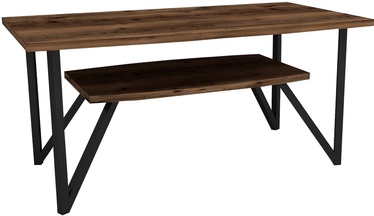 Журнальный столик Kalune Design Asens 50, ореховый, 500 мм x 900 мм x 420 мм