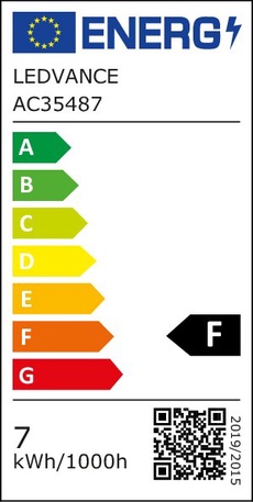 Bombilla LED, GU10 PAR 16, transparente, 6,9W, 2700k, 575lm, Ø5cm, H5,2cm -  Osram - Luminarias Nedgis