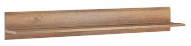 Sienas plaukts Helvetia Tulsa WM 01, ozola, 160 cm x 23.1 cm x 22 cm